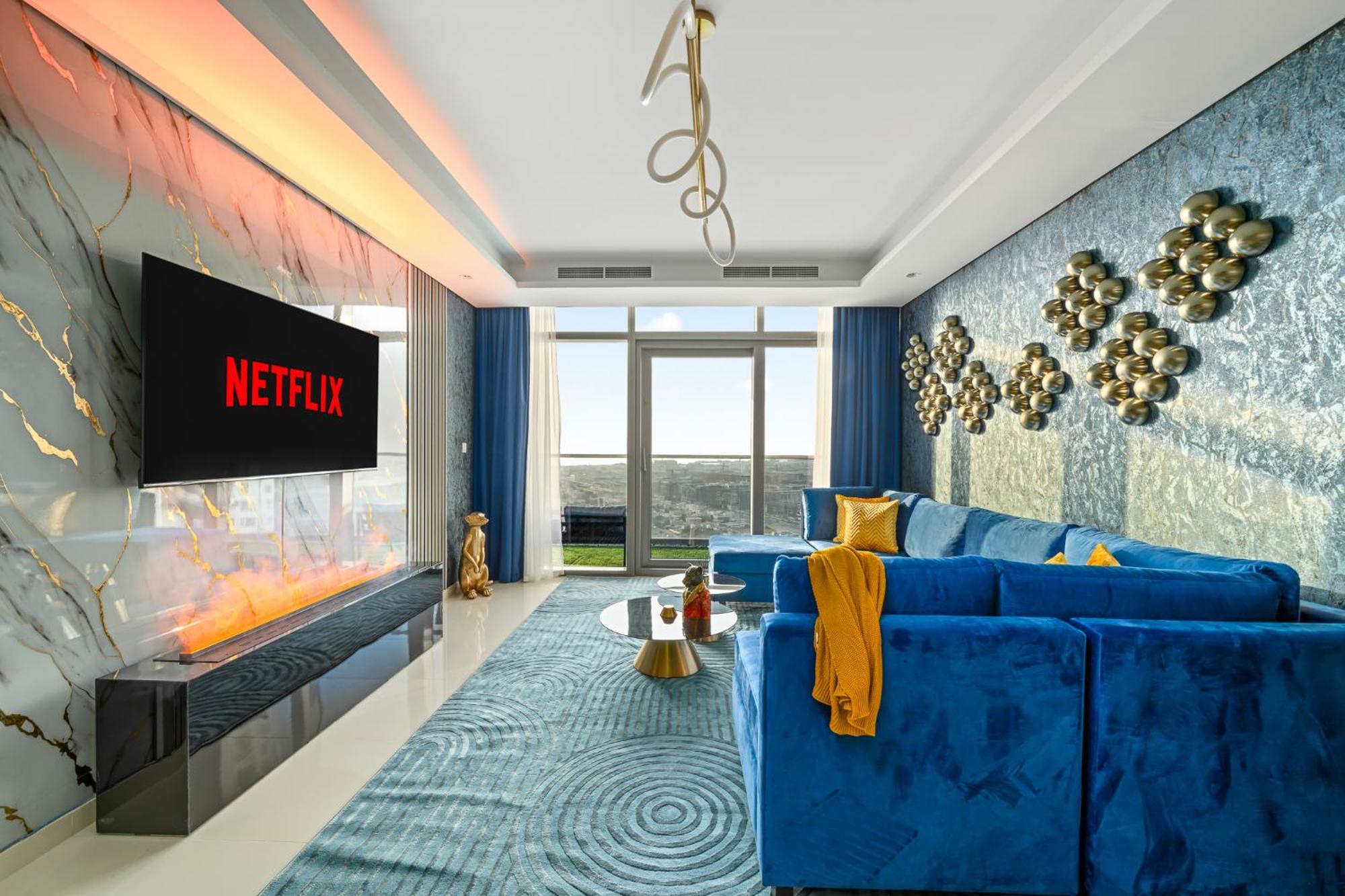 Amazing 64th Floor Infinity Pool With Burj Khalifa Views 2br In Paramount Midtown Appartement *